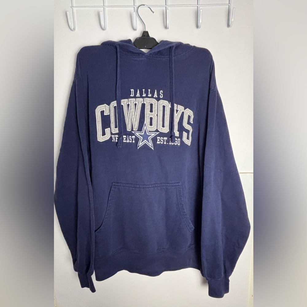 Dallas Cowboys “NFC East Established 1960” Jersey Hoodie Sweatshirt Men’s Medium